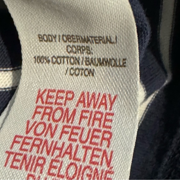 Mini Boden long sleeved, striped shirt - Picture 3 of 4